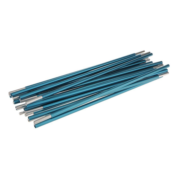 1/2/3 Bärbar Backpacking Markis Tältstänger Lättviktsresor Blue Φ9.5 mm 408 cm 1 Pc