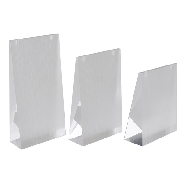 3st/ Set Akryl Halsband Display Stand Hänge Hållare Brushed