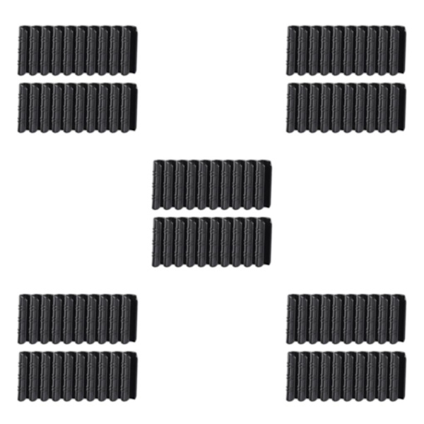 1/2/3/5 20x hållbara och lätta att klippa för växthusskydd Black thickening 25mm 5PCS