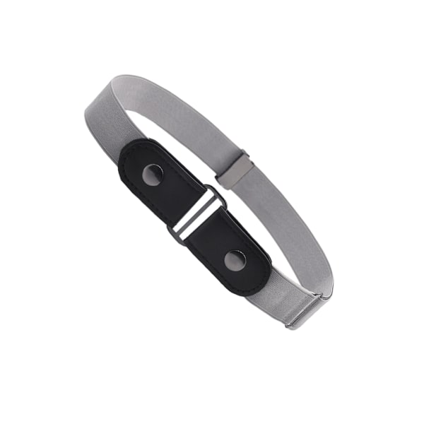 1/2/3/5 Bälte Inget Spänne Osynlig Moderiktig Långvarig Gray 1 Pc