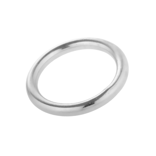 1/2/3/5 Solid 304 rostfritt stål bandband svetsad O Silver 30x8mm 1Set