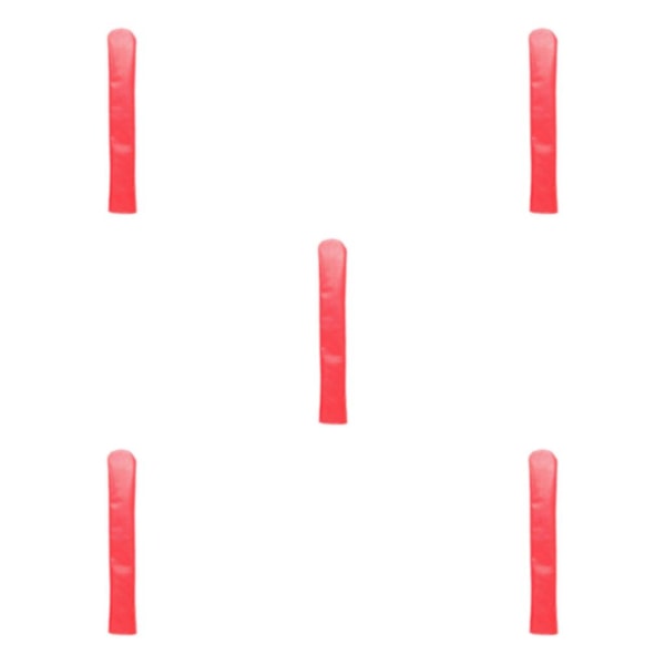 1/3/5 För Golf Alignment Stick Cover Stavar Hållare 33x5,8cm Håll Red 5PCS