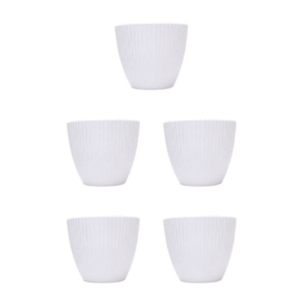 1/2/3/5 lätta och bärbara växtkrukor för bonsai och ivory 15CM 5PCS