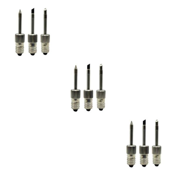 1/2/3/5 Lödkolvspets Byte av lödspets gängad Type BCK no sponge 3Set