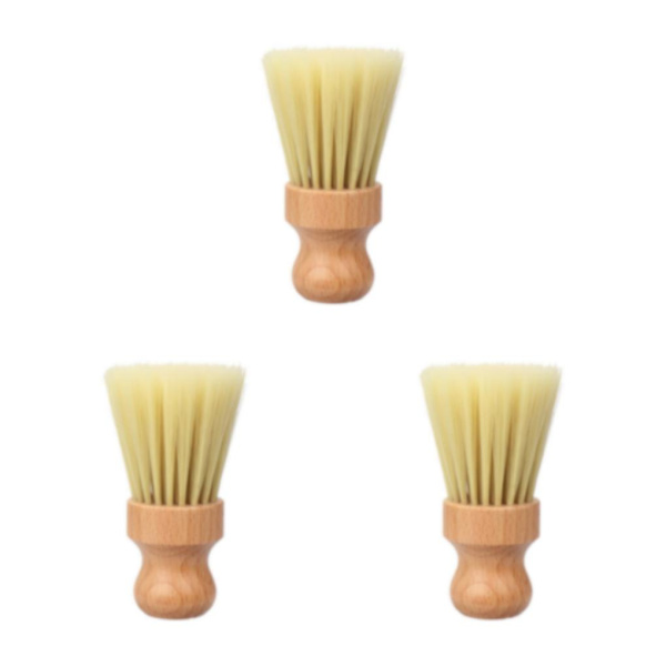 1/2/3 Barber Neck Brush Mjuk nylon för frisörskönhet Badminton 3Set
