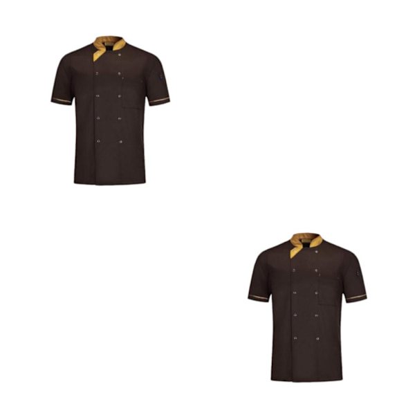 1/2/3 andningsbart tygspänneficka Slitstark färgfast - Coffee XXL 2PCS
