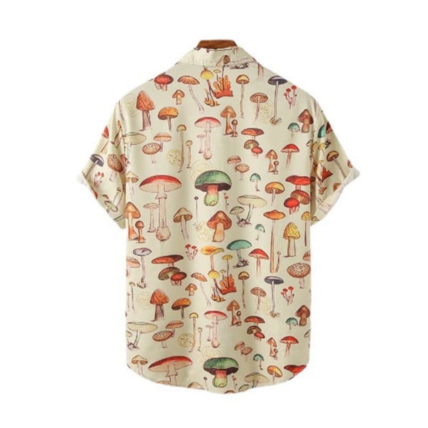 1/2/3 Fahionable och eleganta män Hawaiian hirt För sommarstranden M 1Set