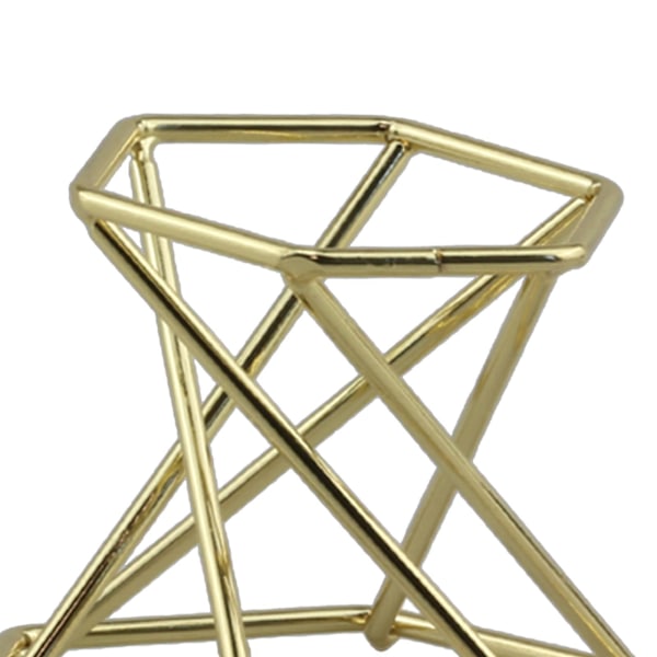 1/2/3/5 glasobjektiv med kulstativ för mineralprov Hexagon Gold 1Set