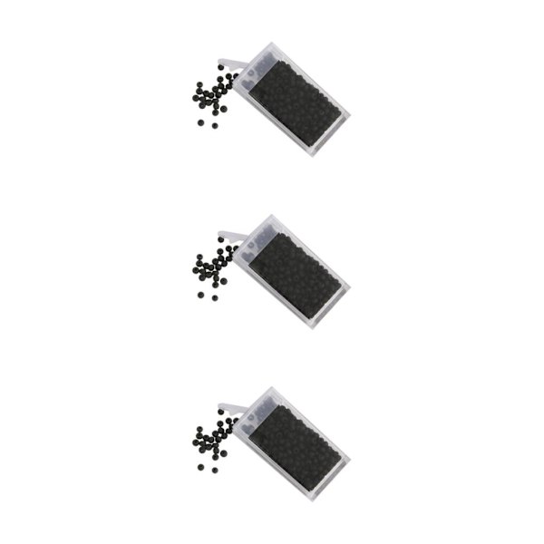 1/2/3/5 Beads DIY Smycken Retro Craft Kit Etniskt för hantverksmärke black 3mm 3Set