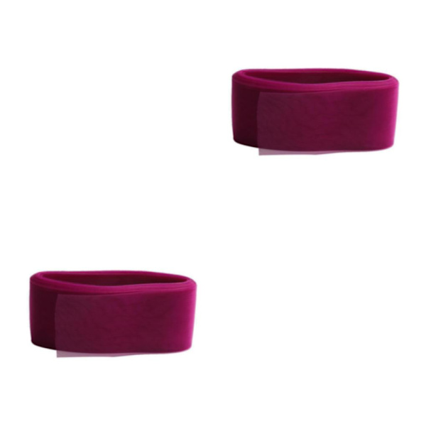 1/2 Crinoline Horse Hair Braid DIY Craft för fascinerare Deep Rose Red 2Set