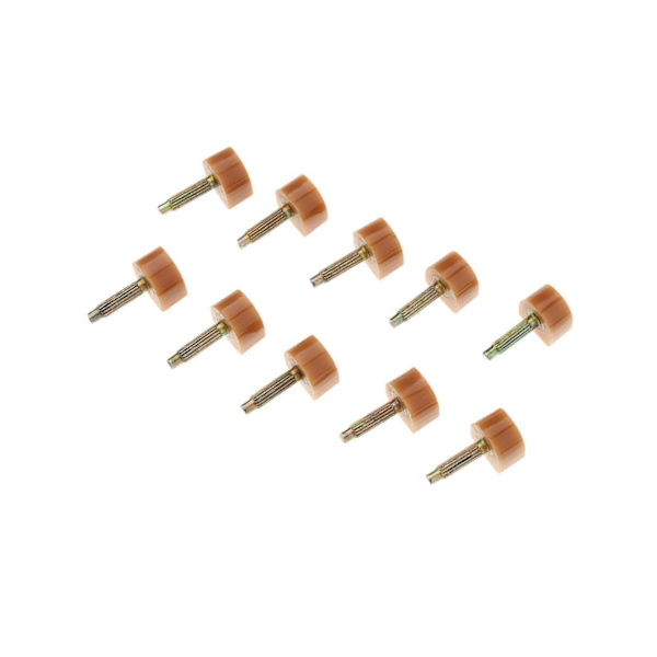 1/2/3/5 Högklackade spetsar Kranar Skoreparationsbyte Apricot Thick 9mm 9mm Thick Pin 1Set