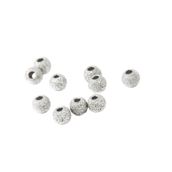1/3/5 10 st 925 Lucky Loose Beads DIY-armband Smyckestillverkning Silver 3mm 1Set