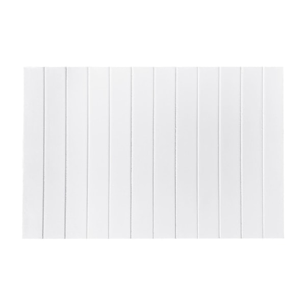 1/2/3/5 Mini 1/12 1/6 skala Dockhusväggpanel gör det själv i trä L White 1Set