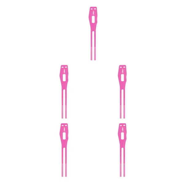 1/2/3/5 Bärbar mjuk Tfcc handledsbygel för fitness och träning Pink S Left 5PCS