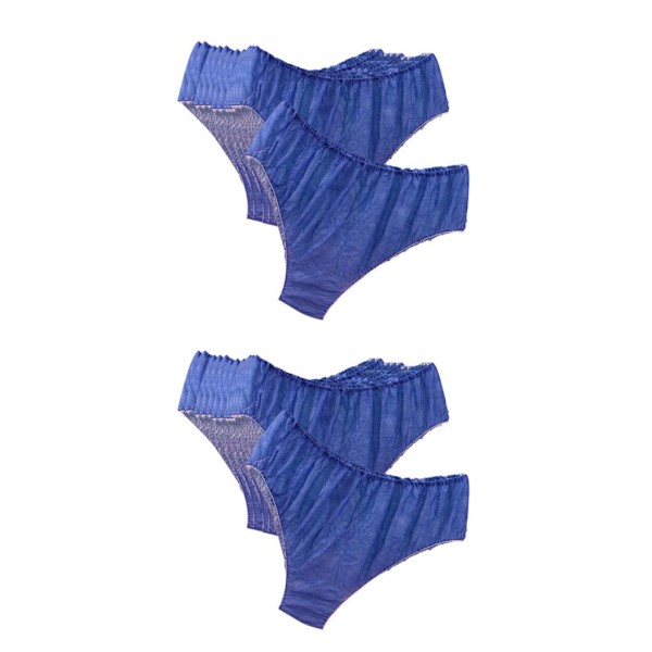 1/2/3 Trosor ovävt tyg i mitten av midjan för SPA-massage Blue Universal 2Set