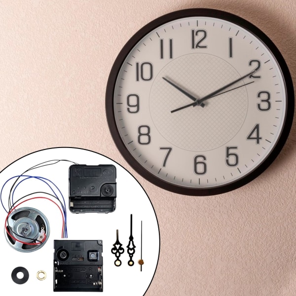 1/2/3 Pendelklocka Rörelsemekanism Kit DIY Quartz Clock Type 3 1 Pc