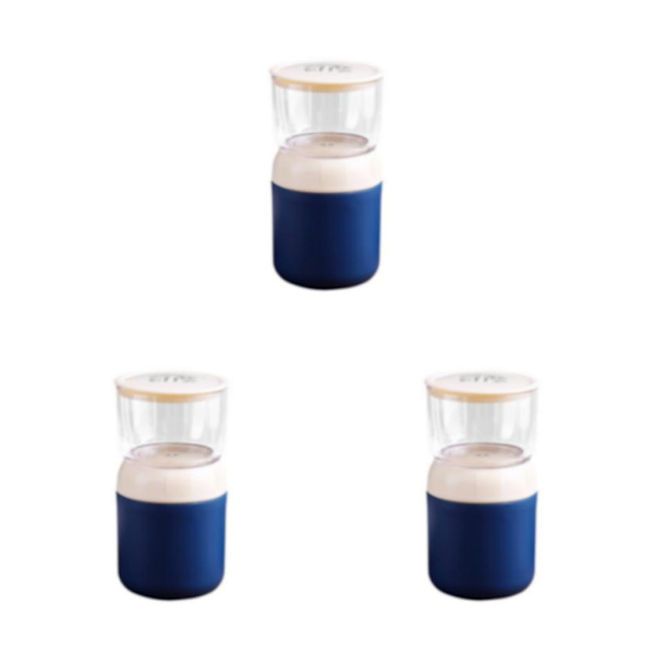 1/2/3 hållbar och säker matbehållare för bekväm förvaring och pp soft blue 2 Plastic PP inner 3PCS