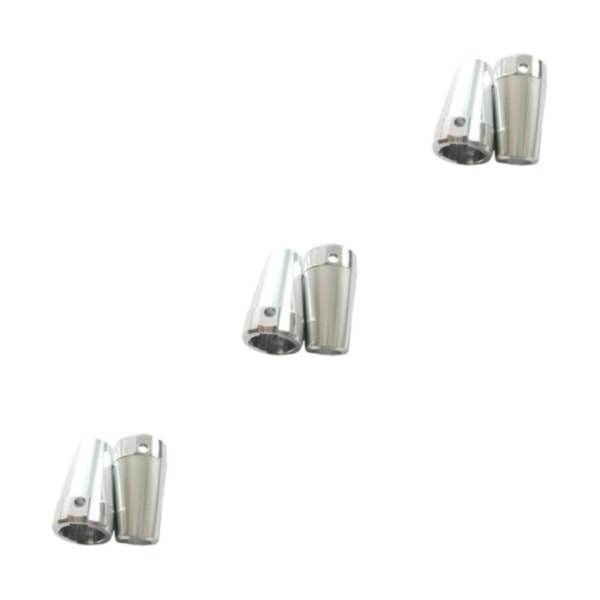 1/2/3/5 2 stycken aluminiumlegering bakre navhållare för AXIAL SCX10 silver 3Set