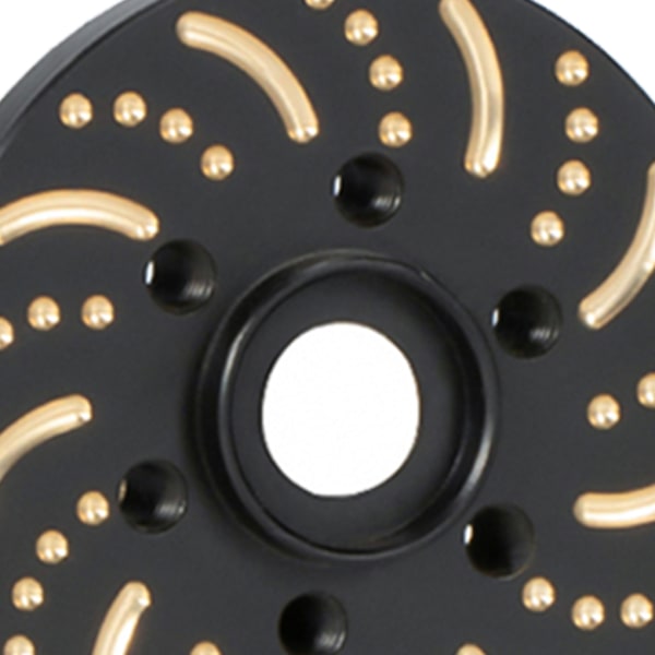 RC GOFFLOW Mässing Stark hjulfäste RC Upgrade Part Adapter För
