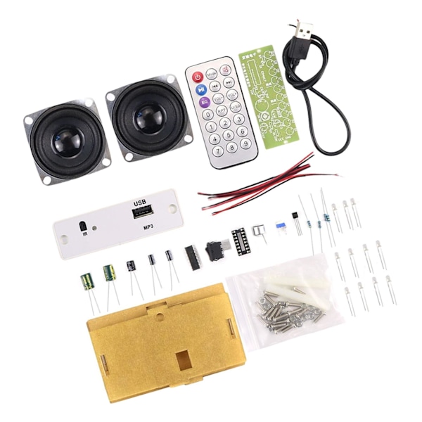 1/2/3/5 DIY Bluetooth Speaker Kit Stereo Sound Practice Löd