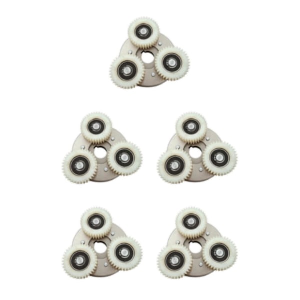 1/3/5 36T Planetväxel med För Kopplingsdel Solid Set Kit för nylon gearwhite 5PCS