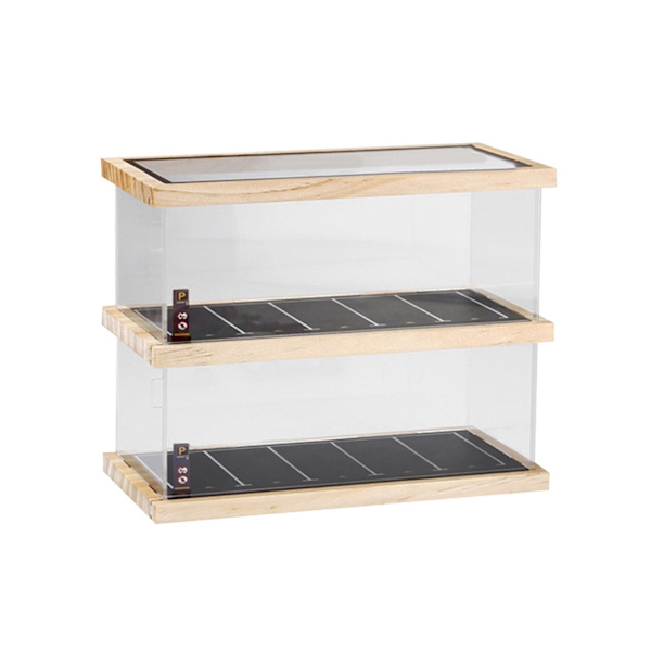 1/2 1/64 Case dekoration för bänkskiva miniatyr 2 Tier 1Set