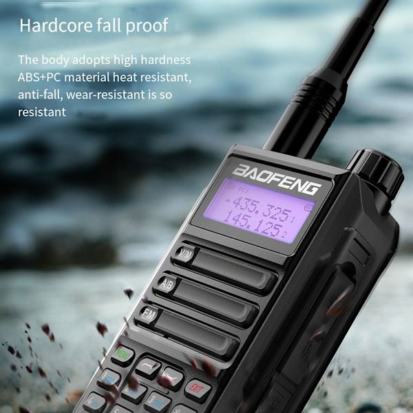 1/2 -16 Way Radio Radio Walkie Vattentät Tvåvägs Tvåvägsradio Red 1Set