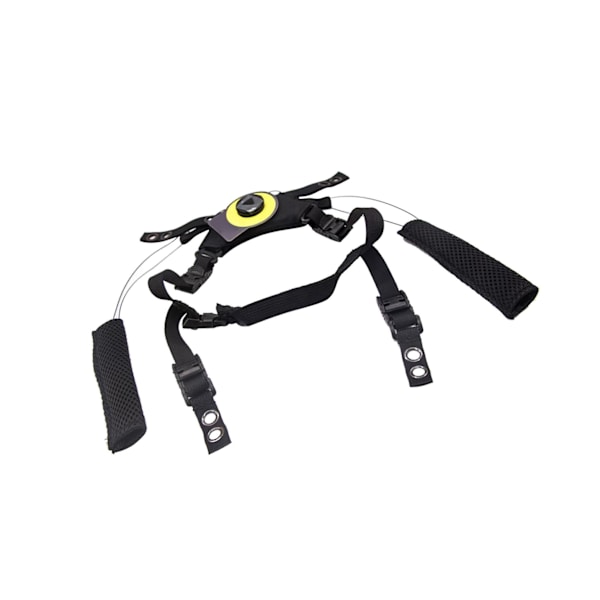 1/2/3 justerbart hakbandsupphängningssystem med skruvar utomhus Black 1 Pc