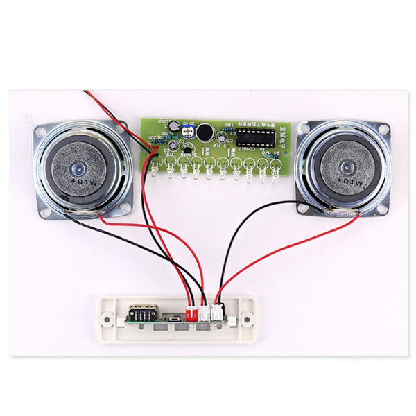 1/2/3/5 DIY Bluetooth Speaker Kit Stereo Sound Practice Löd