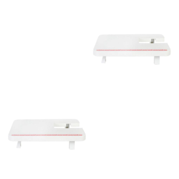 1/2/3 bärbar förlängningsbordstavla för Singer 4423 5511 White 2PCS