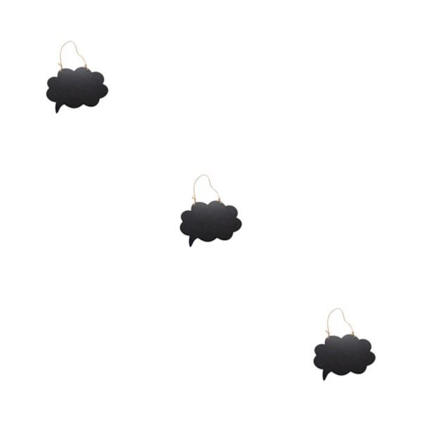 2/3/5 Density Board Välkomstskylt Ersättning Teahouse Classroom Cloud 3PCS