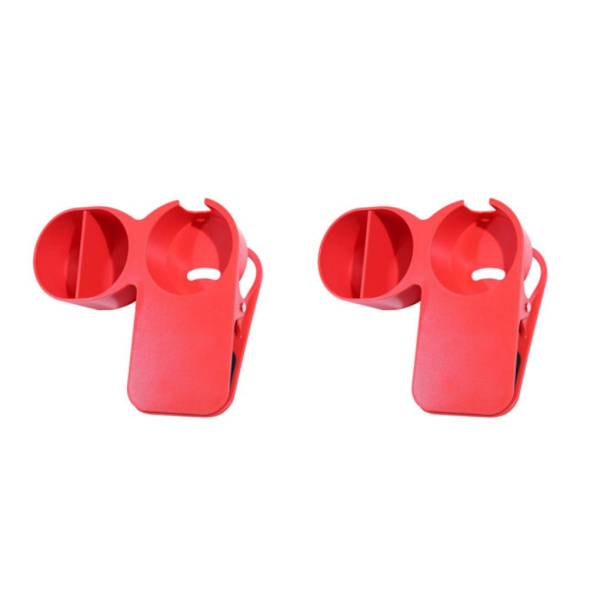 1/2 multifunktionell hemmakontorsbord Skrivbordsmugghållare Red 2Set