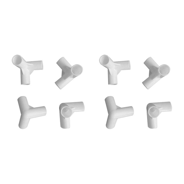 1/2/3 Reservdelar Fötter Hörn sätt Anslutning Intubation för 4pc 2PCS