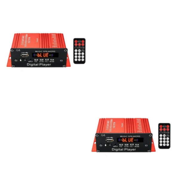 1/2 G8 200W Bluetooth Audio 2 Channel För Förstärkare Hi-Fi 2Set