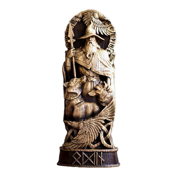 Nordic God Odin Figurine Exquisite Adds Charm To Home Norse God