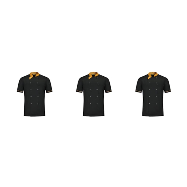 1/2/3 andningsbart tygspänneficka Slitstark färgfast - Black 4XL 3PCS