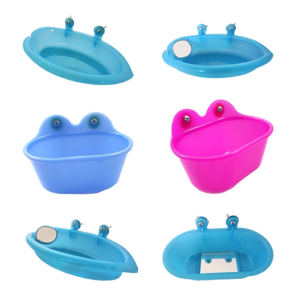 1/2/3/5 Plast hållbar konstruktion och multifunktionell fågel blue 5Set
