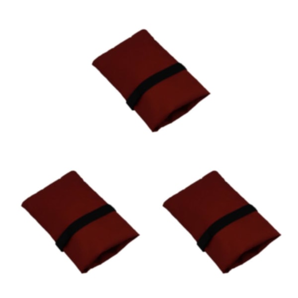 1/2/3/5 Universal Förtjockat cover För Rust red 3Set