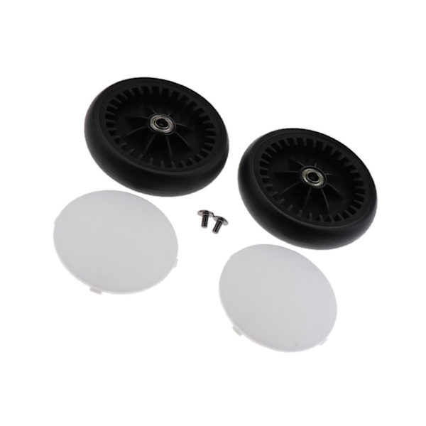 1 Par Gummi Barnvagn Hjul Barnvagn Accs Newborn och 1 pair Rear