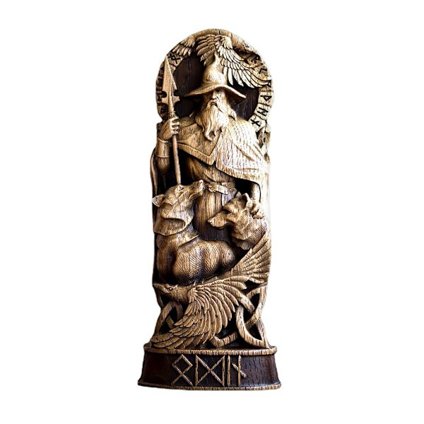 Nordic God Odin Figurine Exquisite Adds Charm To Home Norse God