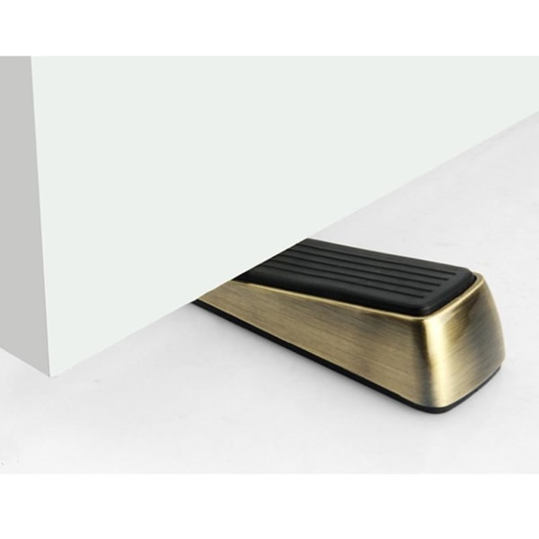 1/2/3/5 Zinklegering Dörrstopp Dörrstoppare Invändig Golv Dörrstopp bronze 120x30mm 1Set