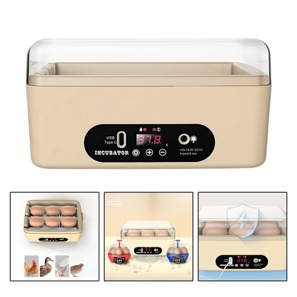 Automatisk Intelligent Egg Incubator Hatcher Machine for Duck Automatic Turning