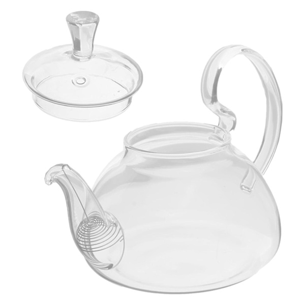 1/2/3/5 Tebryggare set med silglas för tebryggare Clear 400ml 1 Pc