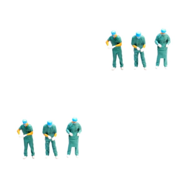 1/2/5 1:64 Figurer Modell Resin Tillbehör för För låtsaslek Style A 2Set