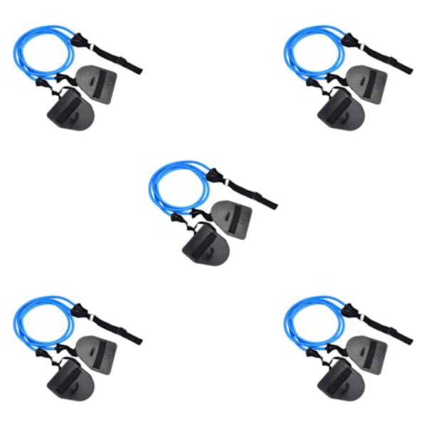 1/2/3/5 Motståndsband för simning För Armtränare för För Blue 40lb 5PCS