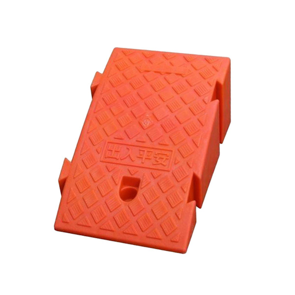Halkfri bärbar trottoarramp Tröskelramp för rullstol Trottoarramp Red 16cm