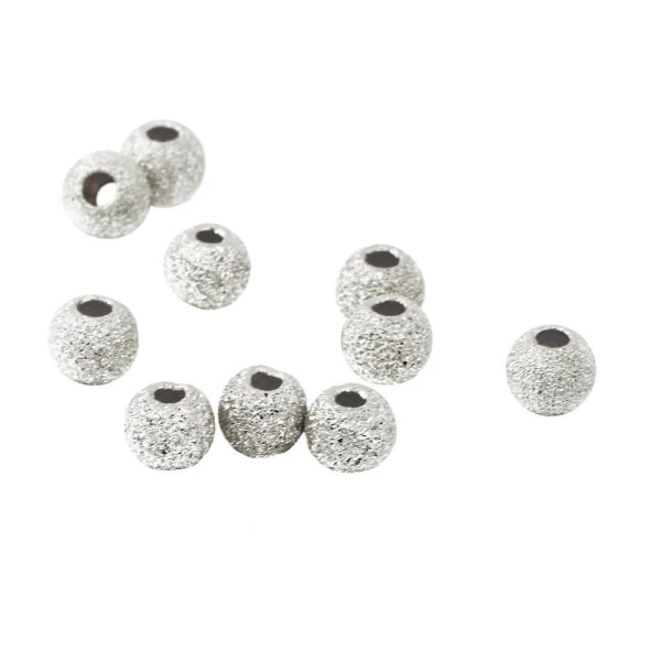 1/3/5 10 st 925 Lucky Loose Beads DIY-armband Smyckestillverkning Silver 3mm 1Set
