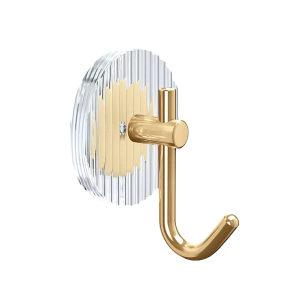 1/3/5 Akryl Lyx Väggkrok Mångsidig användning för alla miljöer gold 1Set