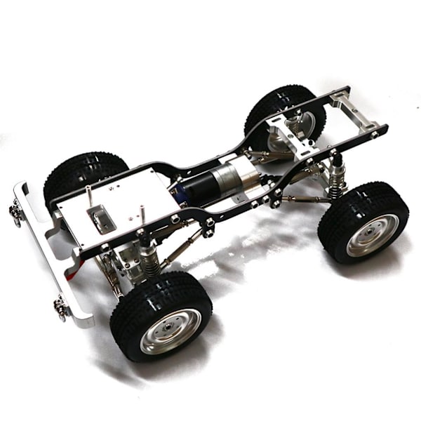 RCGOFOLLOW Bilram RC Bildel Precisionschassiram För Silver