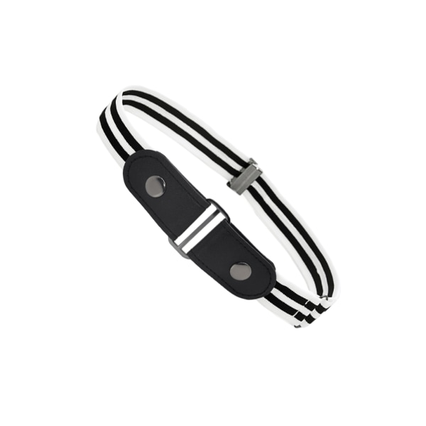 1/2/3/5 Bälte Inget Spänne Osynlig Moderiktig Långvarig Black-white 1 Pc